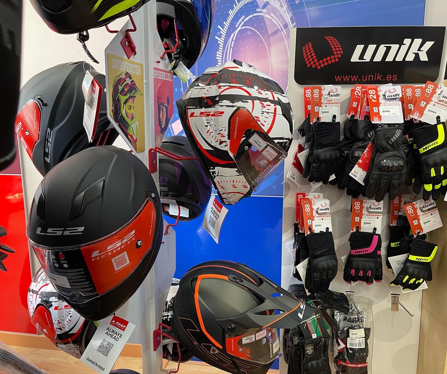 Boutique discount para motos